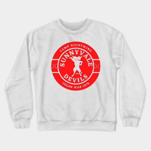 FEAR STREET - SUNNYVALE DEVILS CAMP NIGHTWING Crewneck Sweatshirt by aplinsky